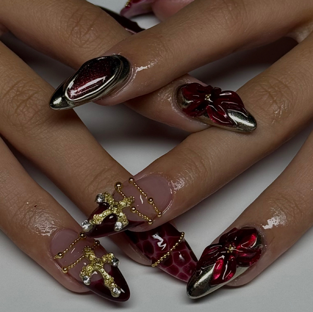 Acrylic Full Set w/ Sam K. at The Honey House - Nail and Lash Studio in Spring Hill, FL