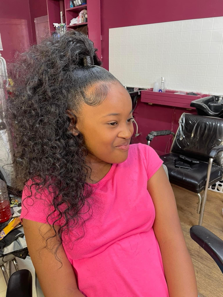 Basic Half Up Half Down
