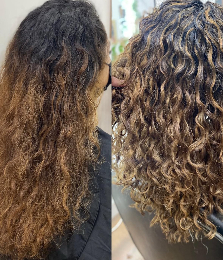 Highlight Touch Up at Radiantly Curly Studio in Redwood City, CA