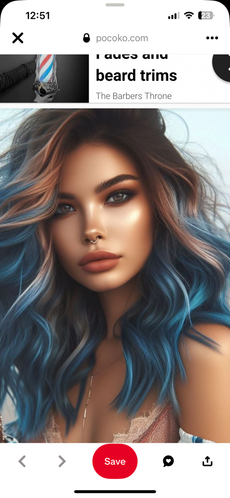 Color /Hilite /Woman’s Hair Cut