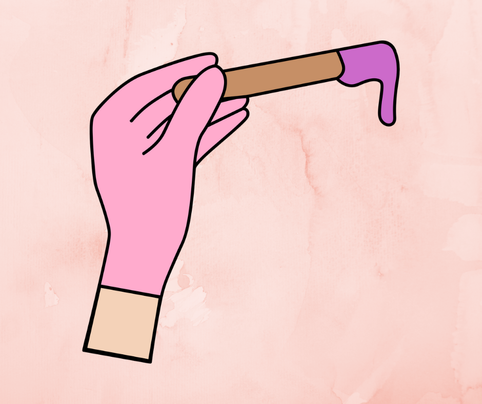 Stomach Strip Wax