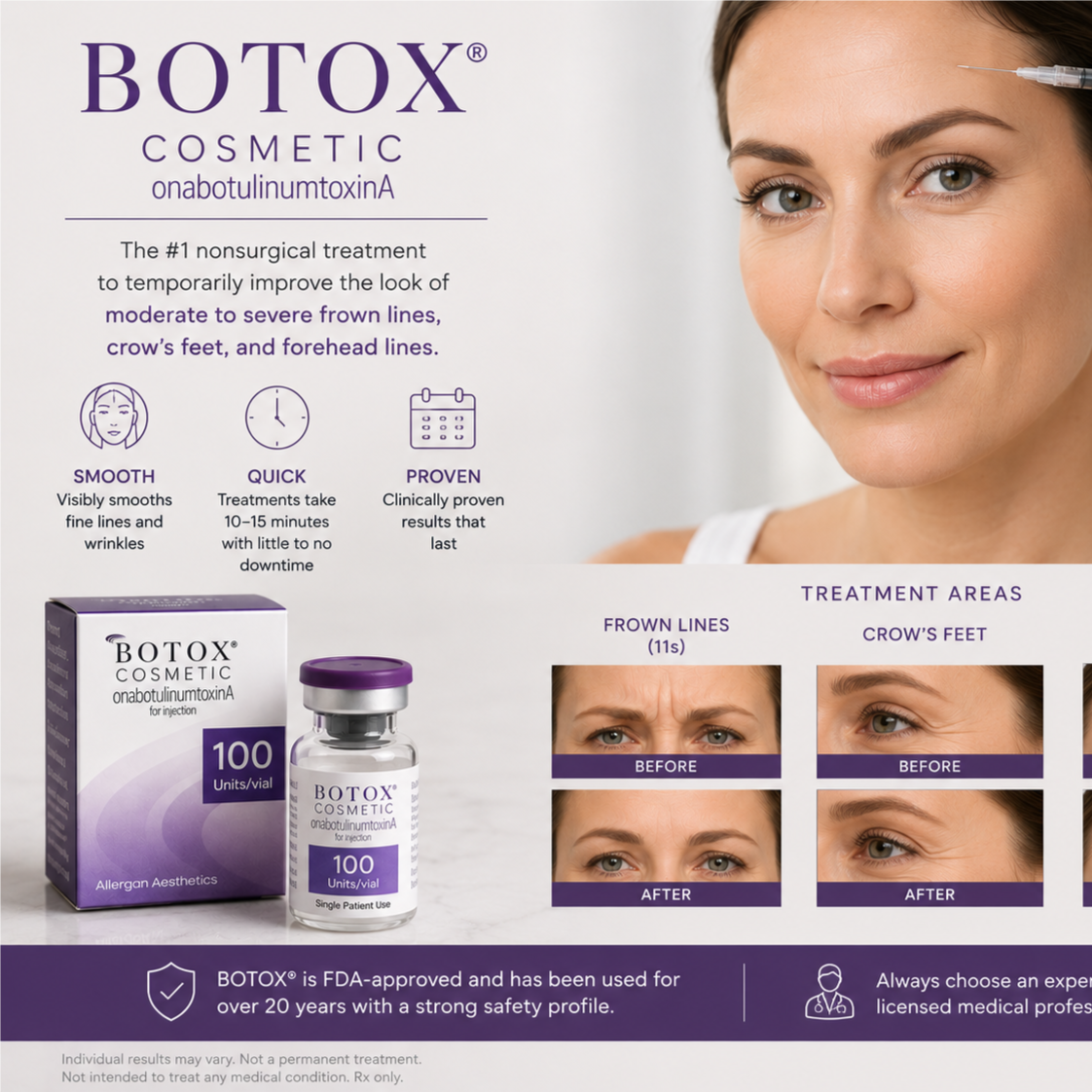 Botox-Complete Upper Face at Forbidden GLOW Aesthetics in Santa Fe, TX