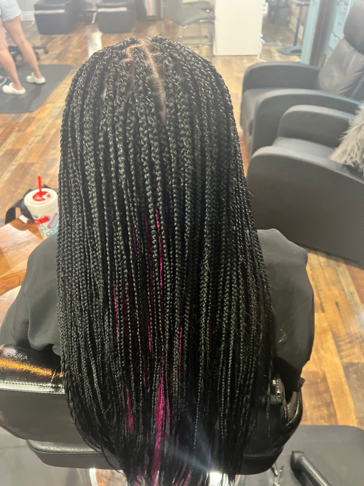 Long Small Box Braids