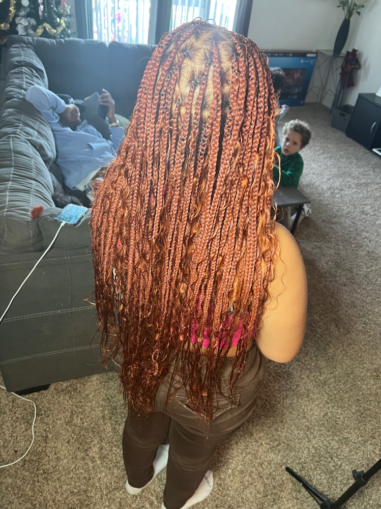 Small Knotless Boho