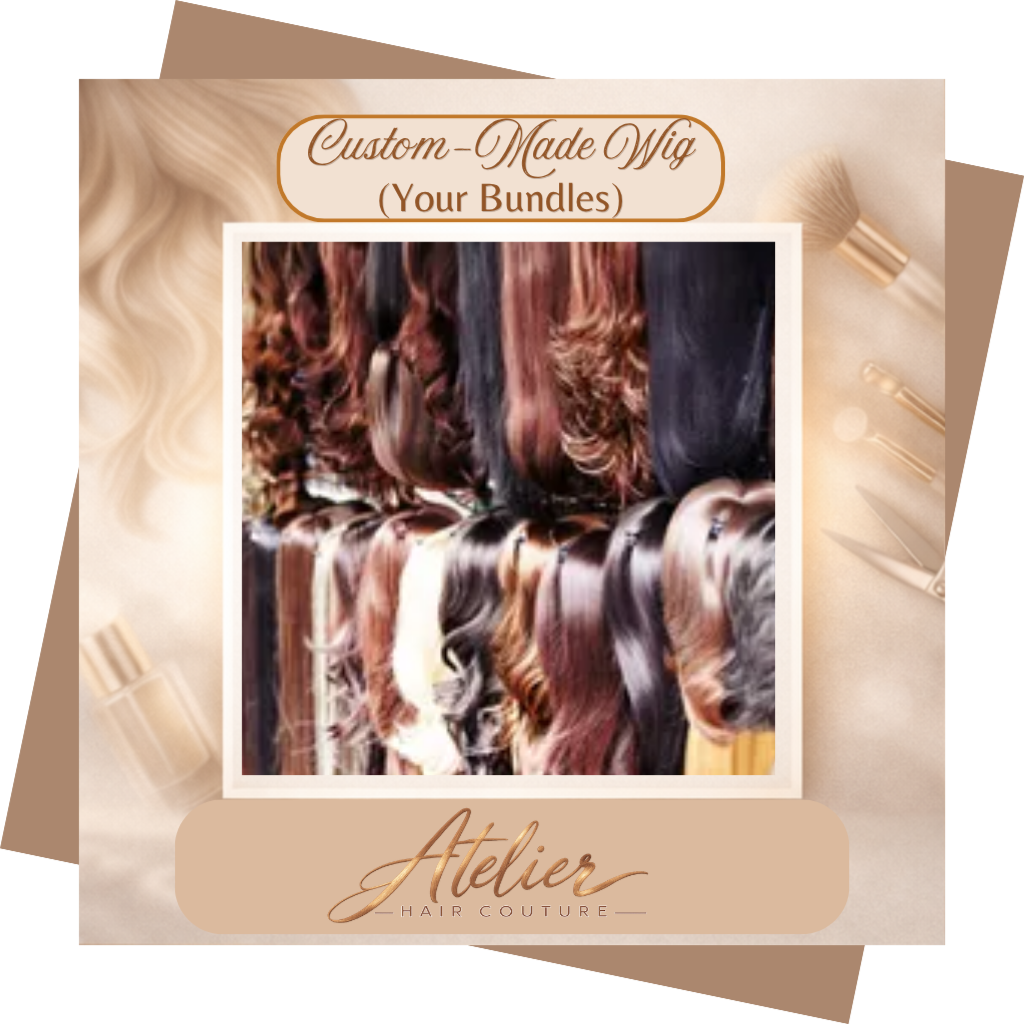Customized wigs (You Bring Bundles) at Atelier Hair Couture in Texas, TX