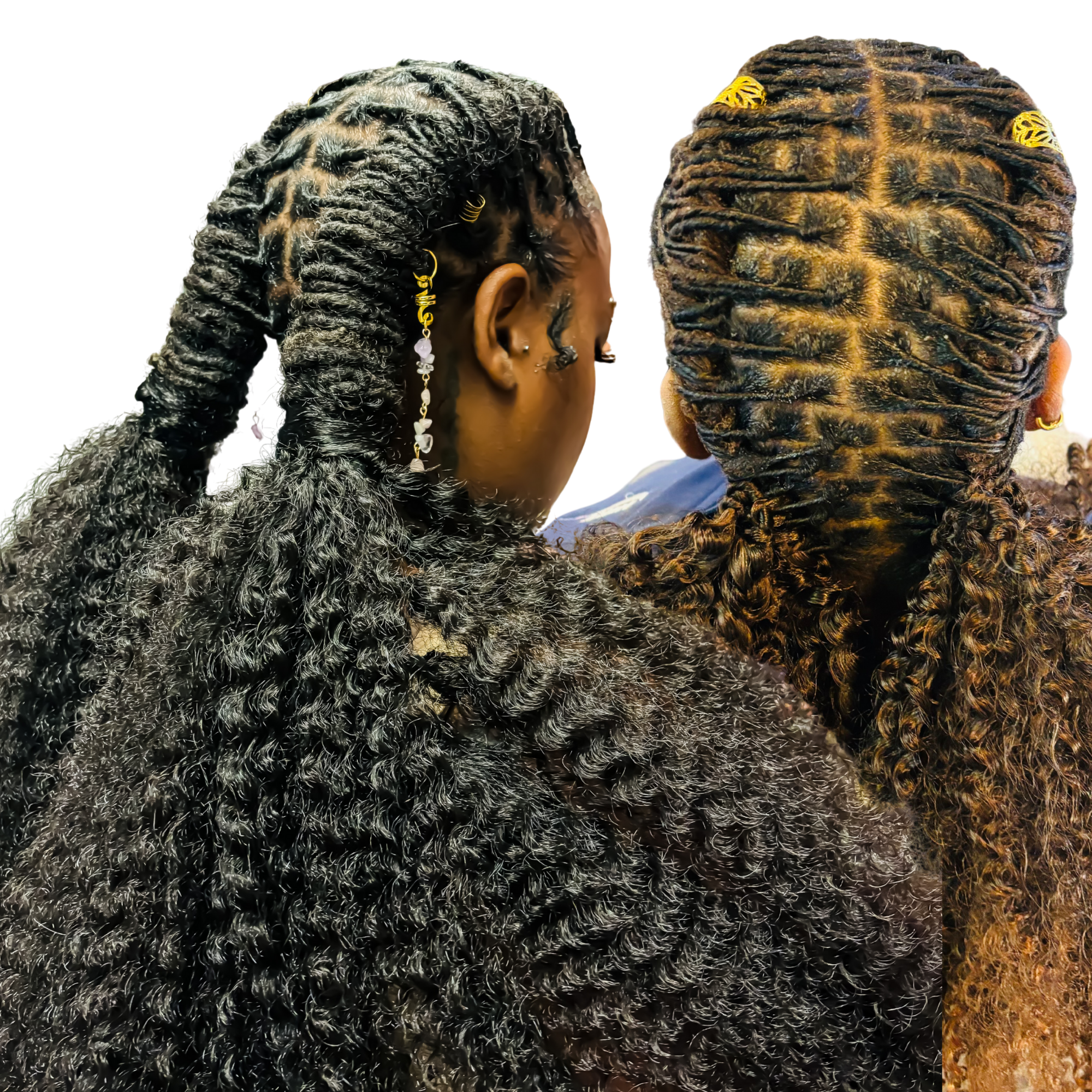 Loc Style (Added Hair) at Crown Care 209 in Stockton, CA