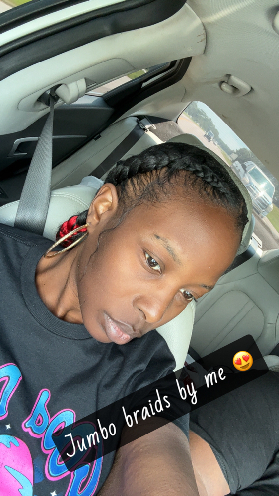 2 JUMBO Braids at Braided Beauty by Keaha in Columbus, GA