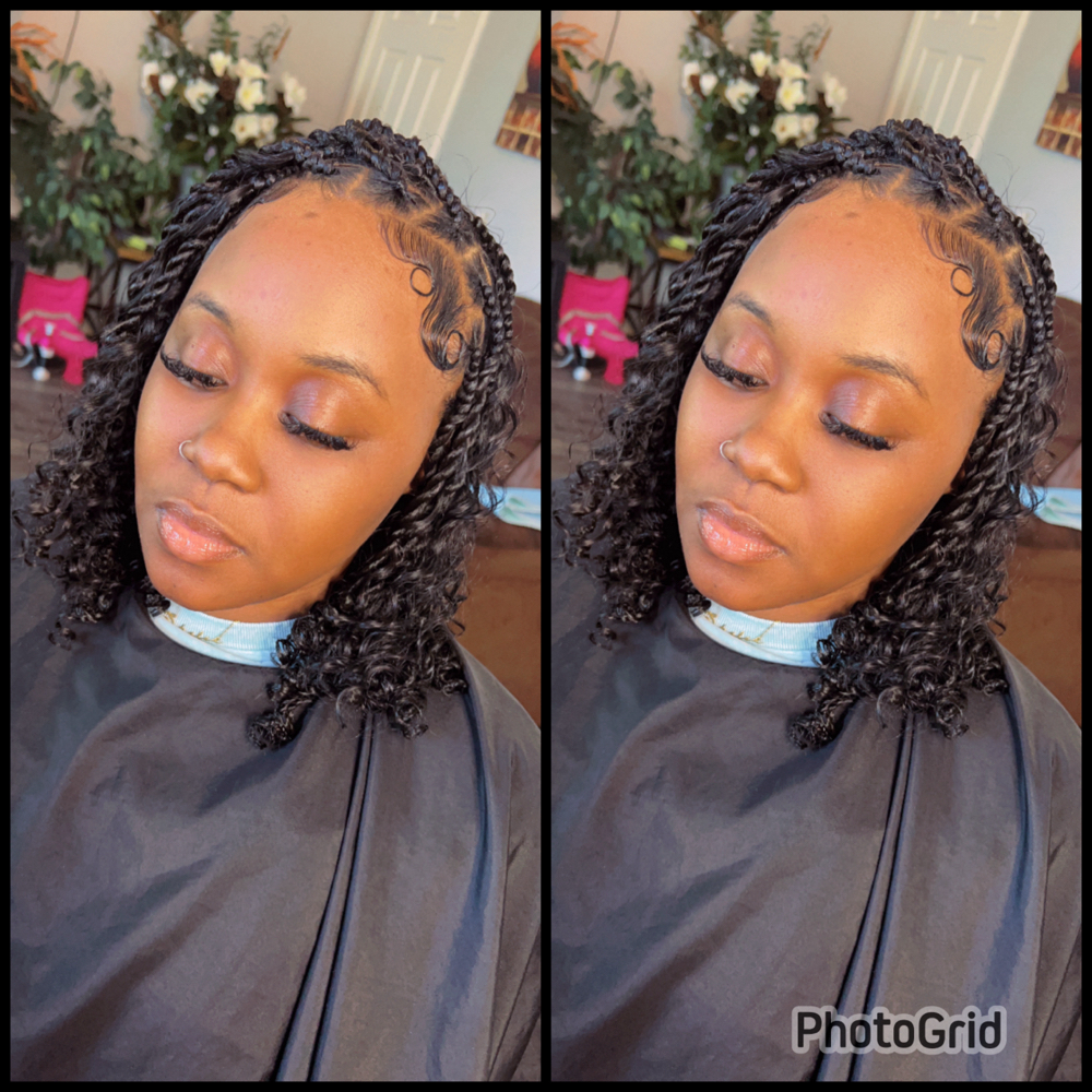 Short Boho Island Twist