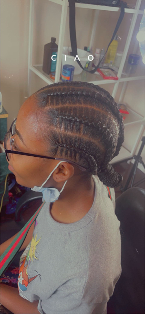 Stitch Braids/ Feed Ins 4-8 at Stella.slayss in St. Peters, MO
