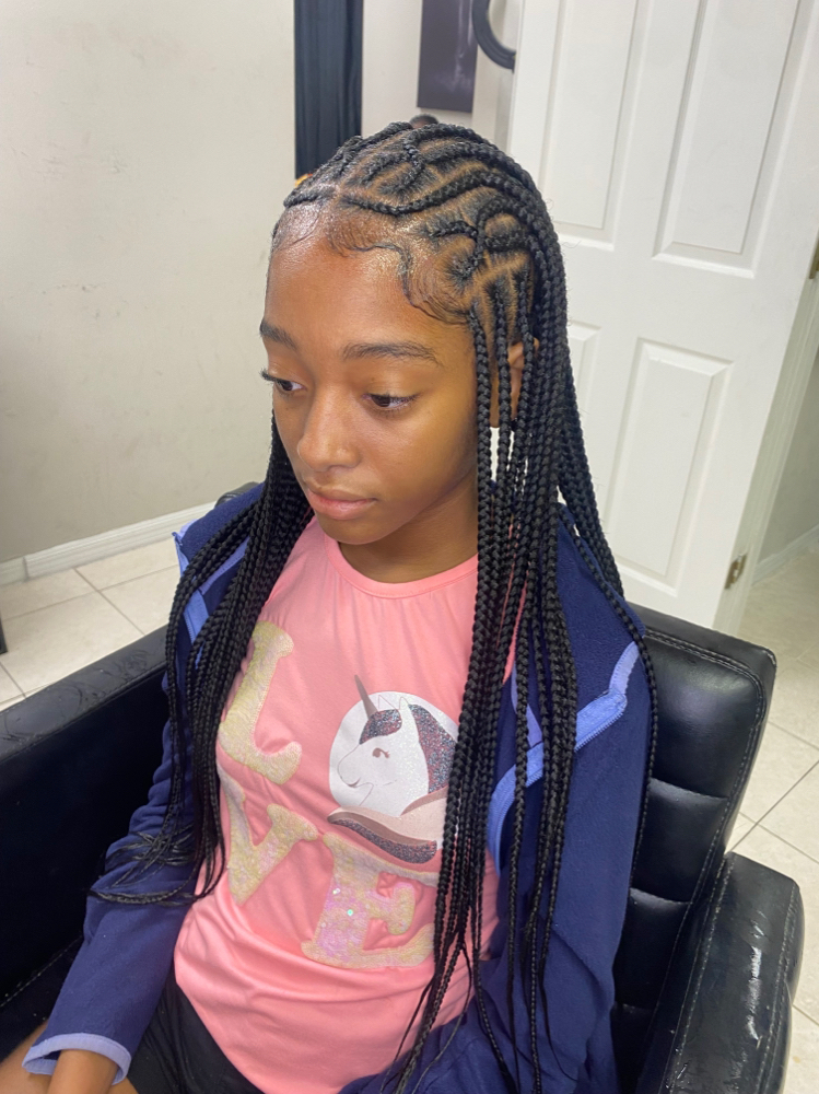 Braids&knotless Kids(10-12)