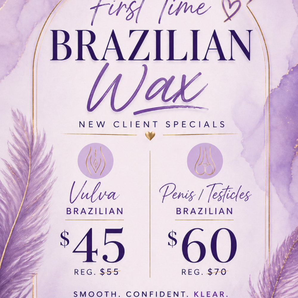 First Time K.  Wax (Vulva) at Klear by K. in Desoto, TX