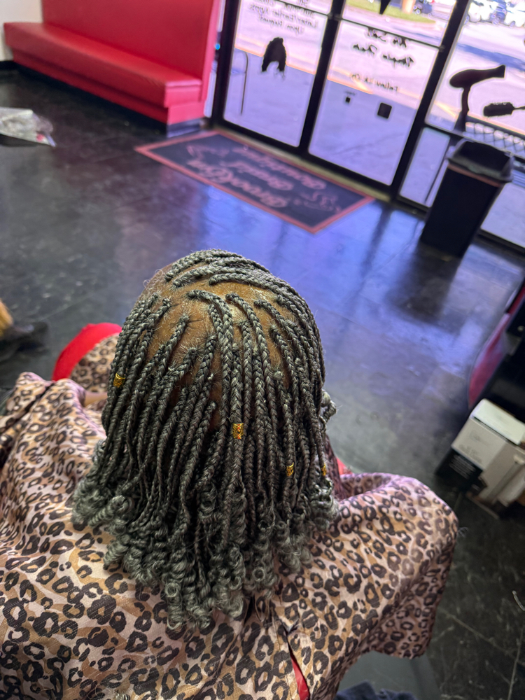Box Braids Medium Mid Back