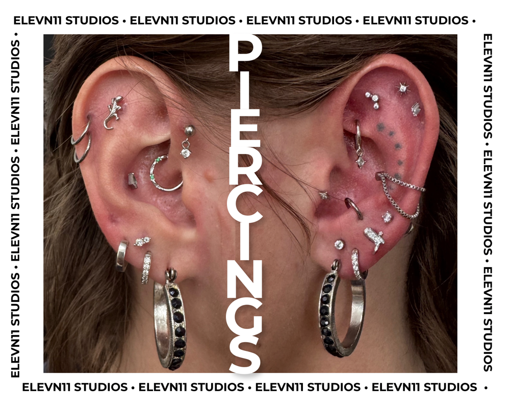 PEIRCINGS BY ELEVN11