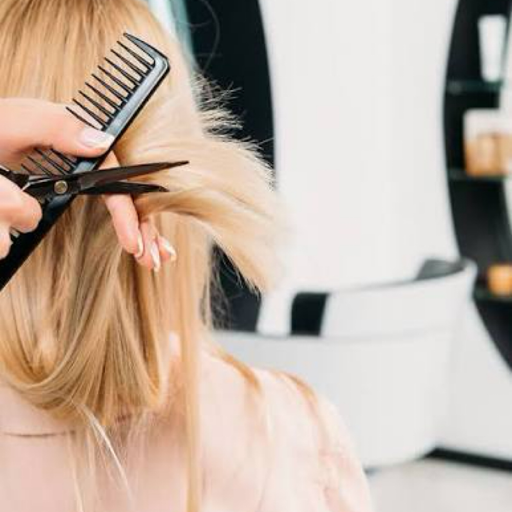 Women’s Scissor Cut at Iron & Ivy Salon in Baytown, TX
