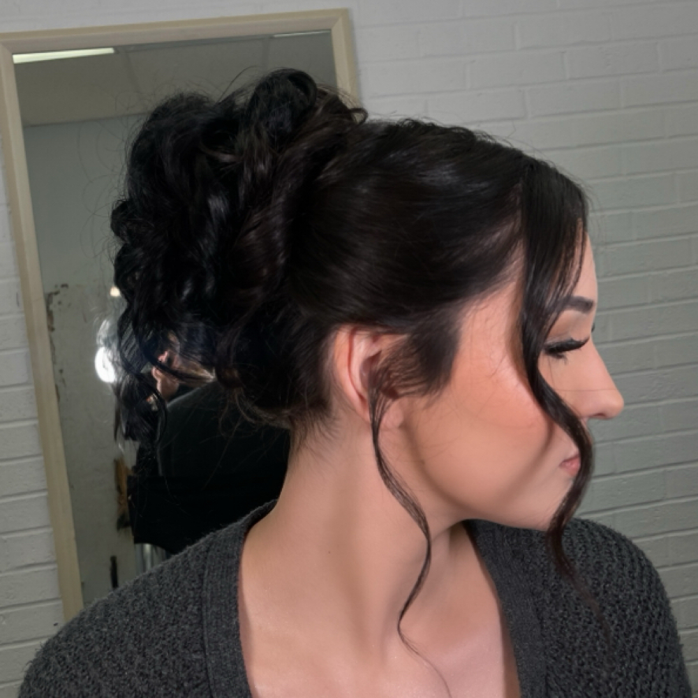 Updo at Impressions Beauty Salon in San angelo, TX