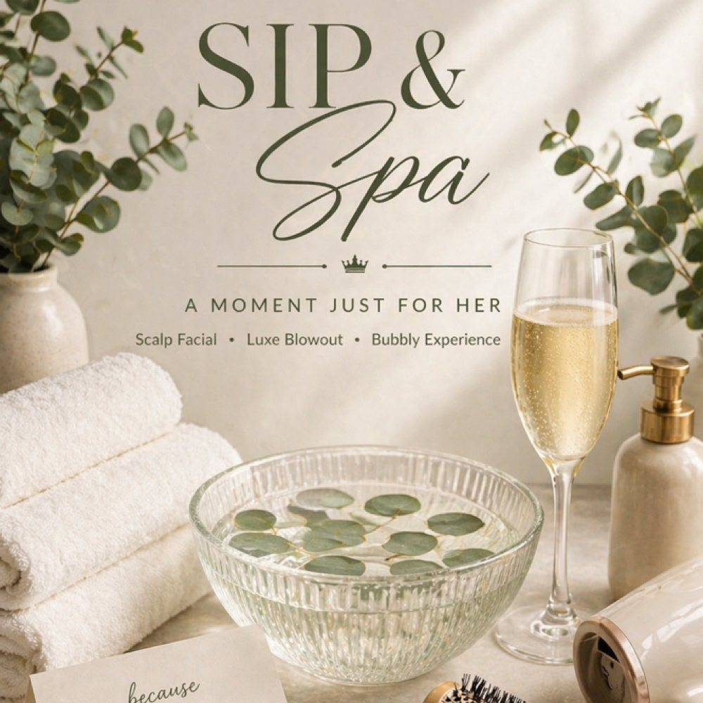 Mother’s Day Sip & Spa Special at The Heiwa Head Spa in Fort Myers, FL