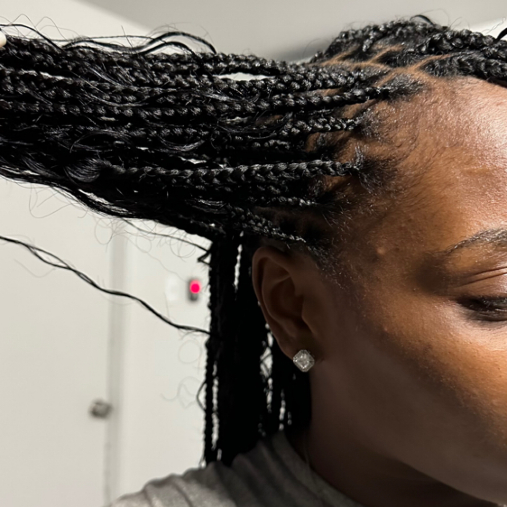 Boho Knotless /Box Braid Small at Gigi African Braids Houston in Cypress, TX
