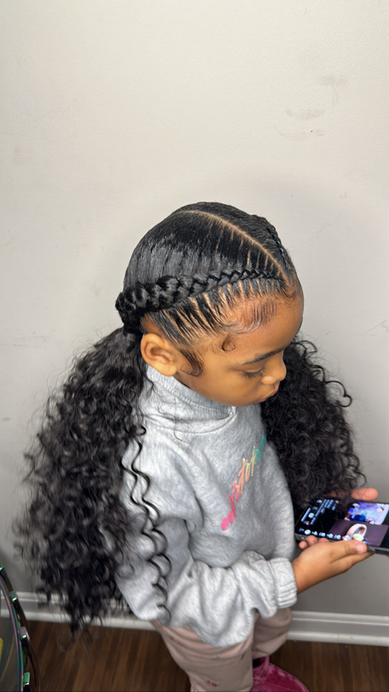 2 Braids (kids And Women)