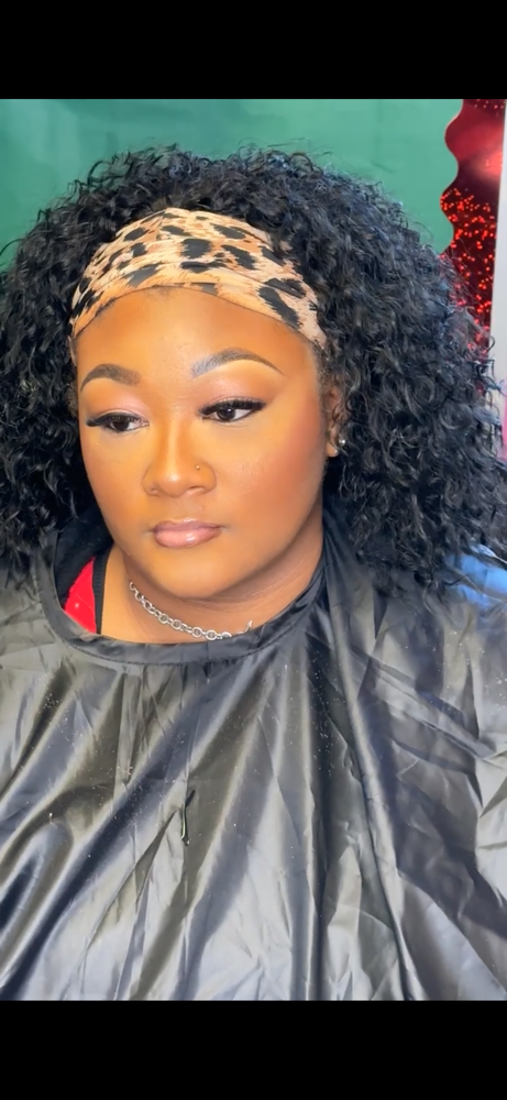 Soft Glam W/ Shimmer