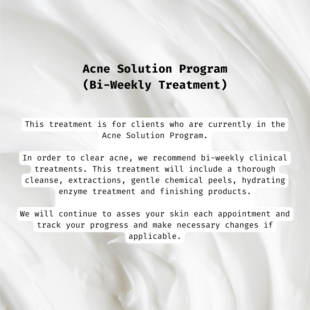 Acne Facial (Returning Clients