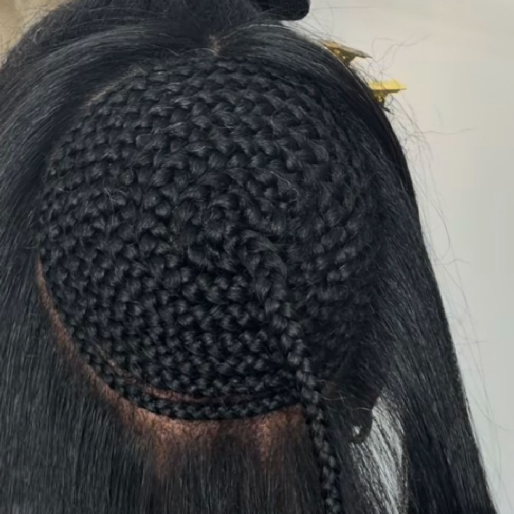 Hybrid Sew-in With Tape-ins at Kashair Studio in Paramus, NJ
