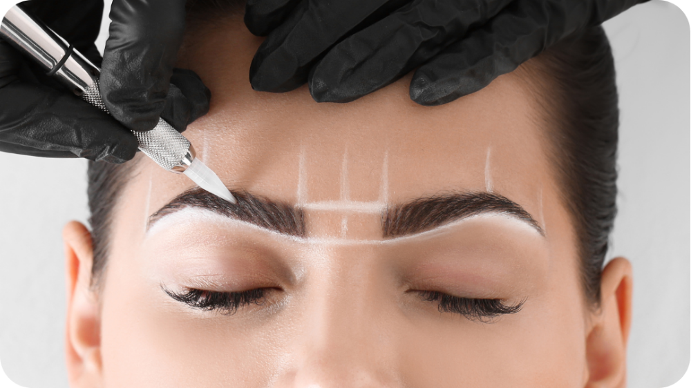 Brow Wax with Mapping