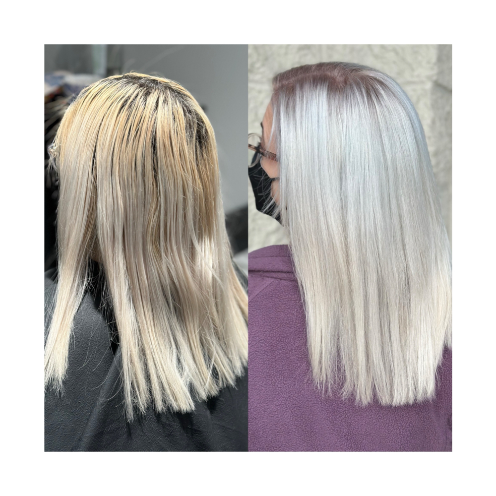 Global Blonding Retouch at Bass & Beauty in Ellicott, MD