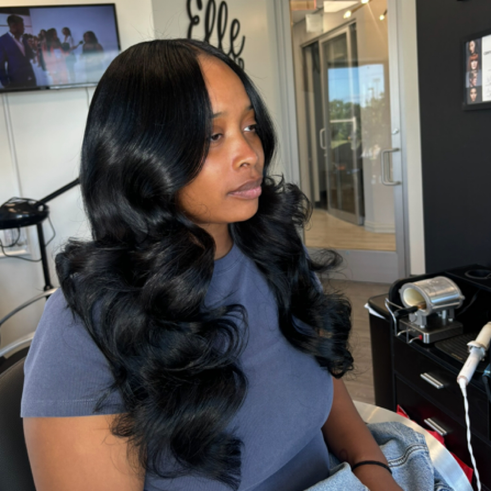 Raw & Wavy Basic Weave 22,22,24,24 at Elle C. Hair in Baltimore, MD