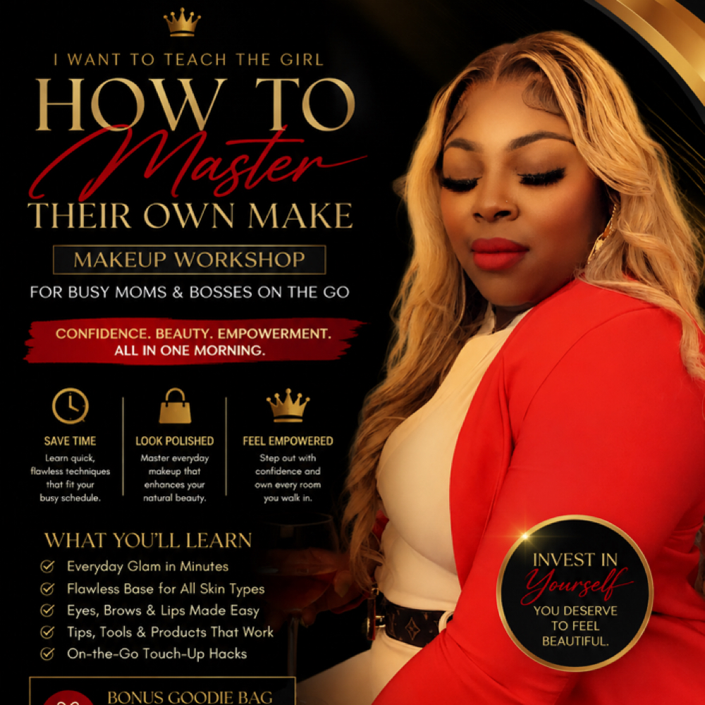 1 on 1 Makeup Class at Loretta Jae Esthetics in Fayetteville, NC