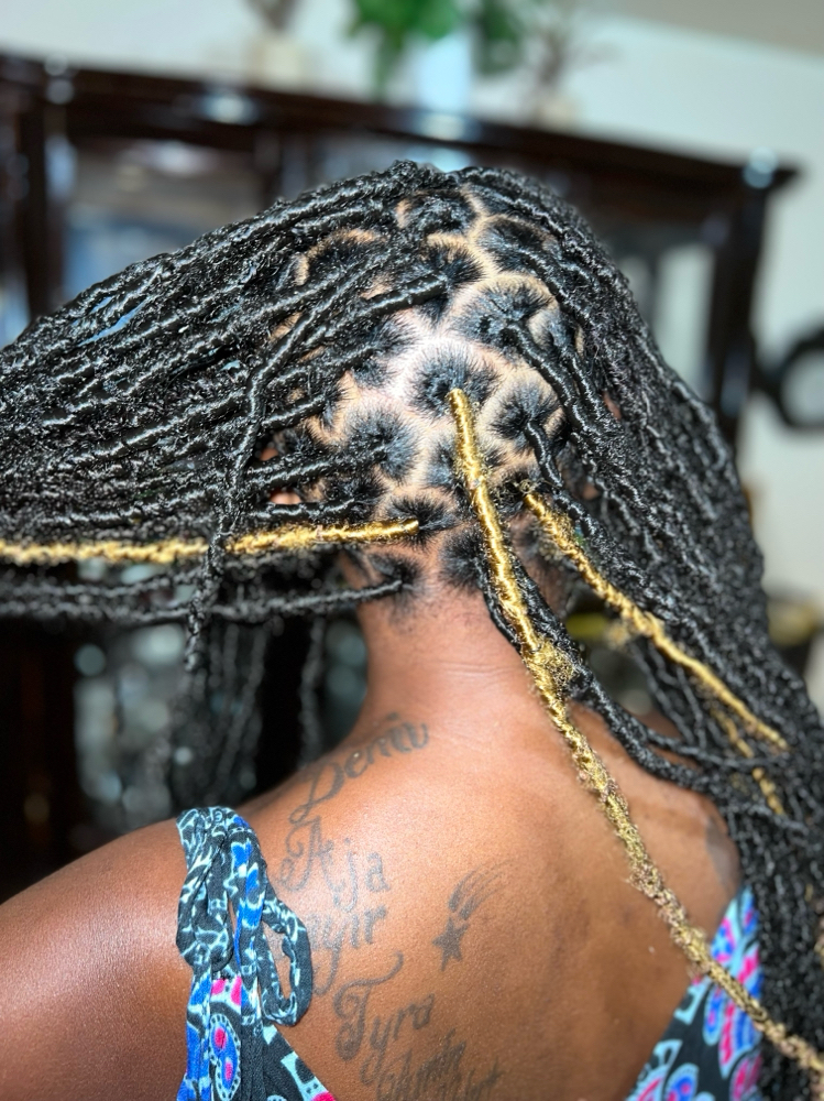 Faux Loc Touchup