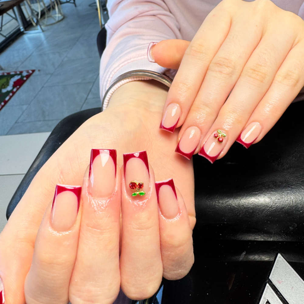 S FULL SET (3) at Starz Nail & spa in North Carolina, NC