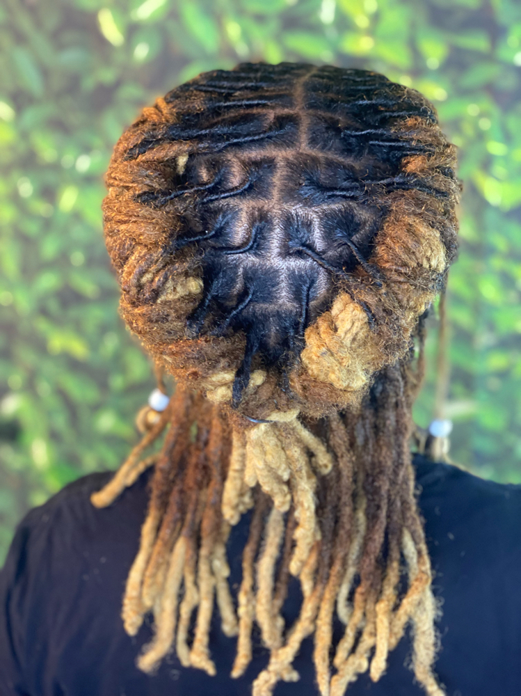 Loc style (Retwist Not Included)