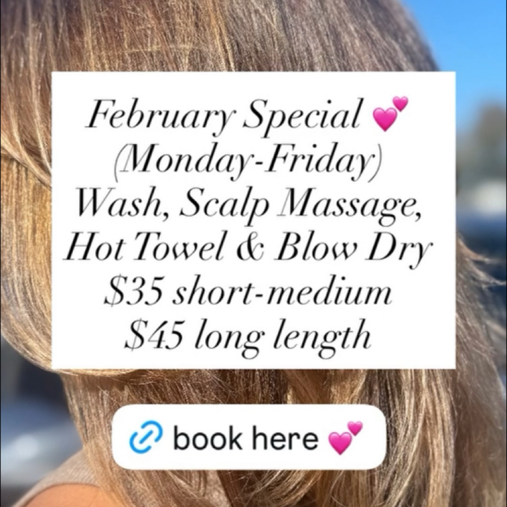 February Blow Dry Special