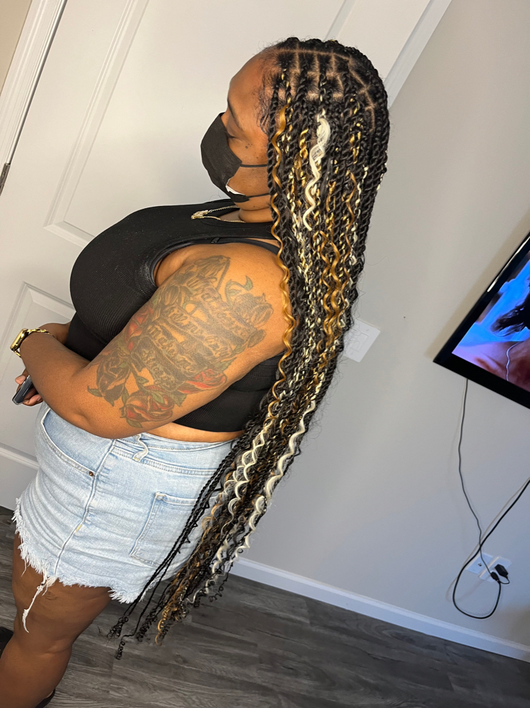 Smed Long Boho Island Twists
