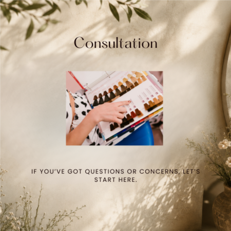 Consultation at Ashlee Holley Hair in San Marcos, TX