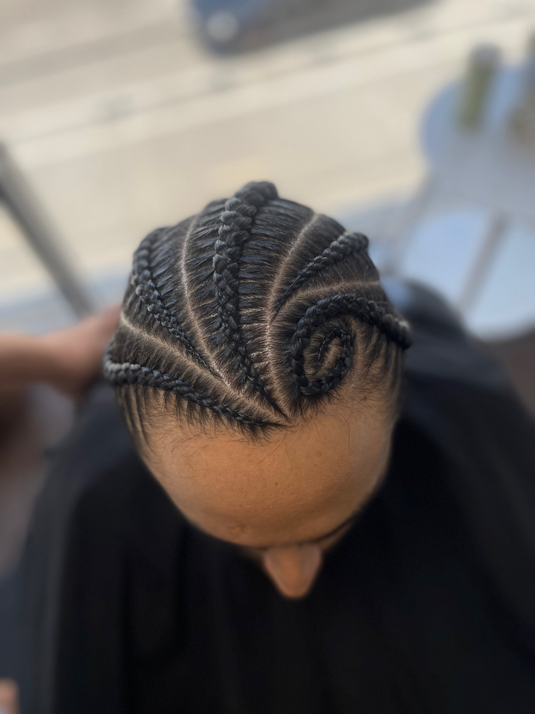 5 Simple Braids/ 5 Trensas Simples at Braids By Aurora in Houston, TX