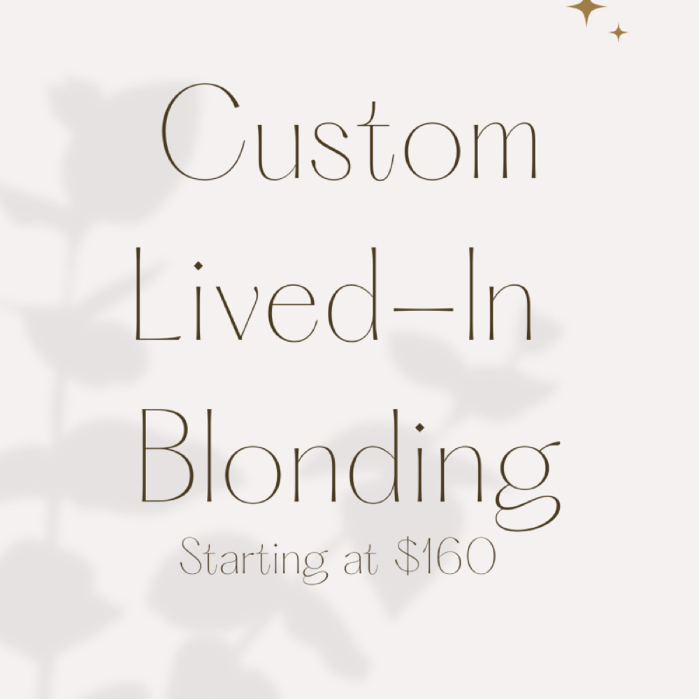 Custom Lived-In Blonding at The Revival Studio in New Bedford, MA