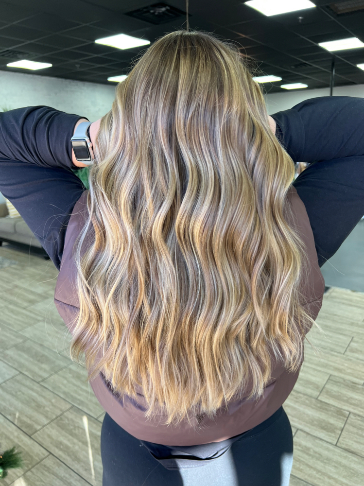 Balayage w/ Glaze