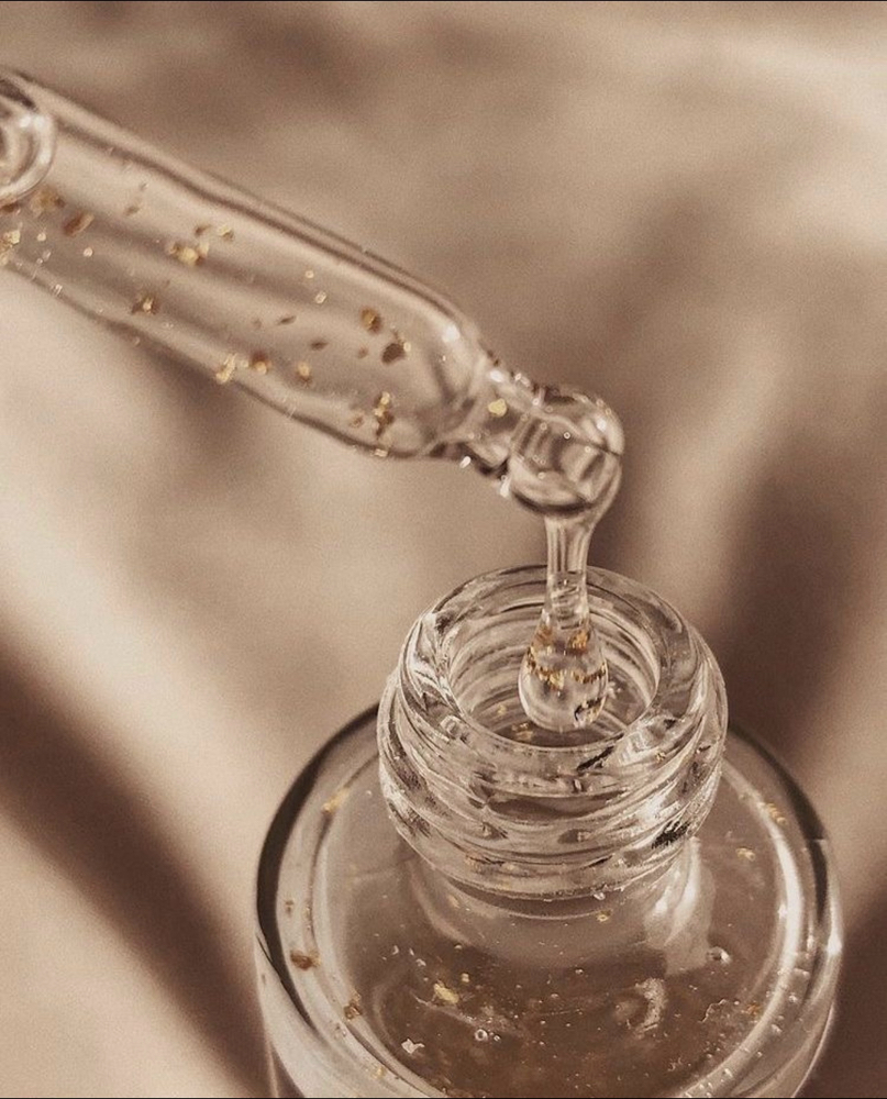 Golden Shimmer Drops