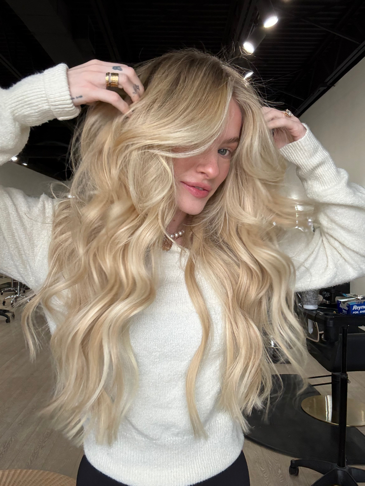 High Impact Blonding at Domane The Salon in Lutherville, MD