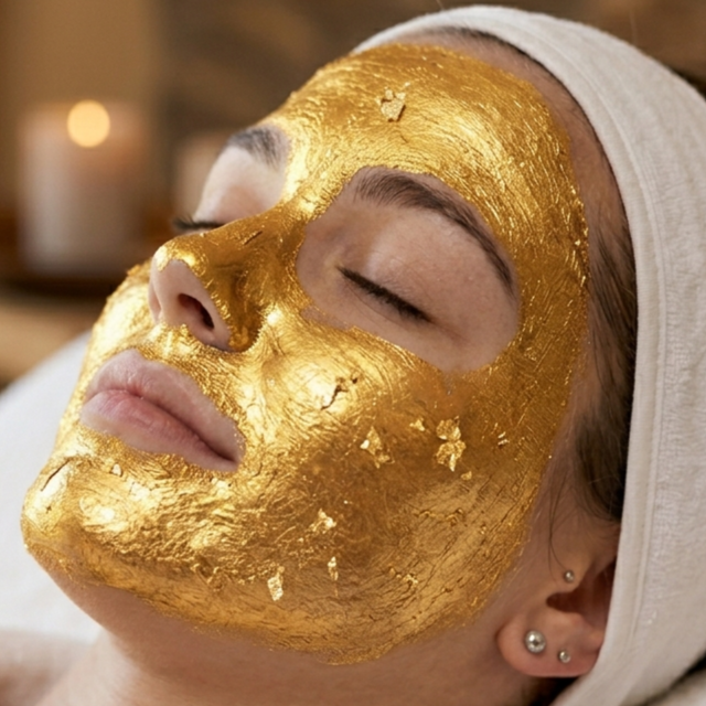 24 Carat Gold Facial (All Skin) at Riya Threading & Beauty Salon in Covington, WA