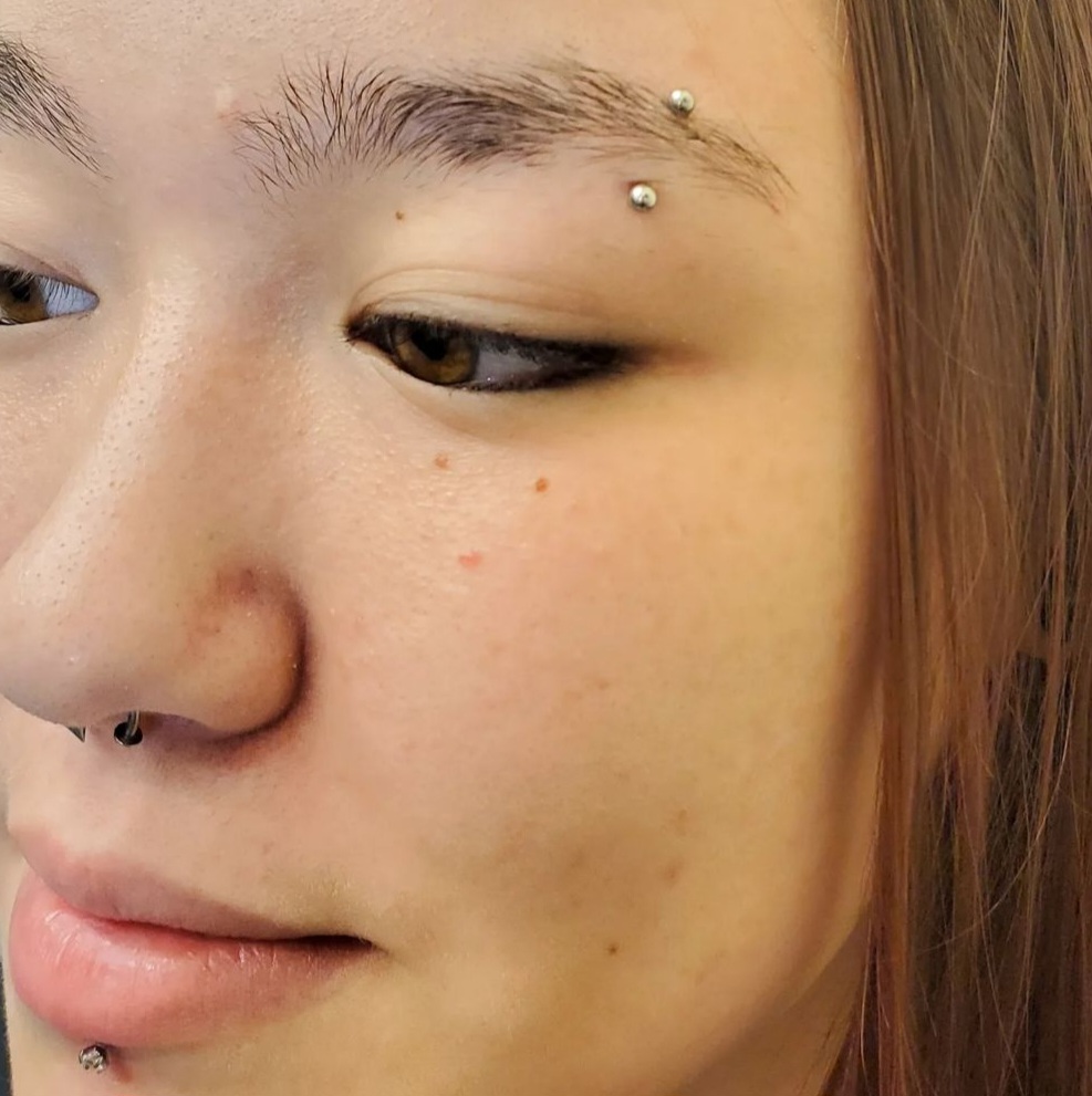 Traditional Eyebrow Piercing