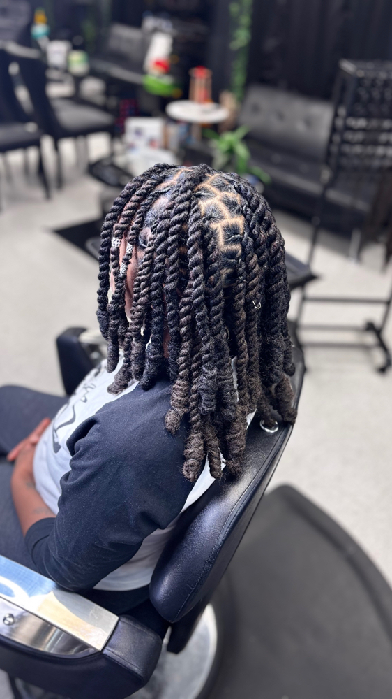 Synthetic Twists Over Locs
