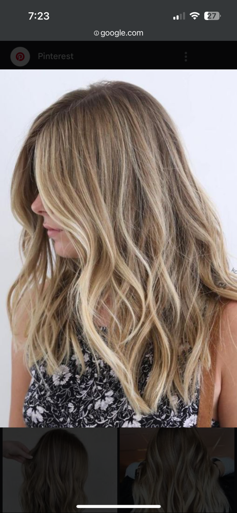 Partial Balayage