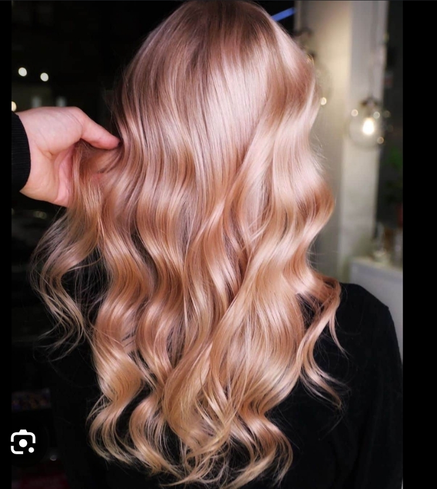 Rose Gold Hair Color