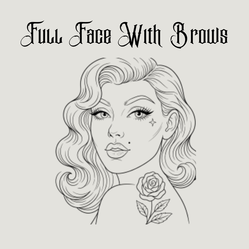 Full Face with Brows at All Bodies in Santa Ana, CA