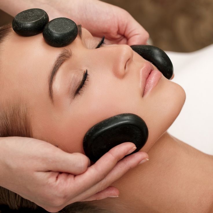 Hot Stone Massage  + Express Facial