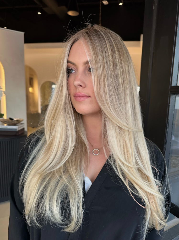 Hairline highlight at Taylar Lee Hair in Nashville, TN