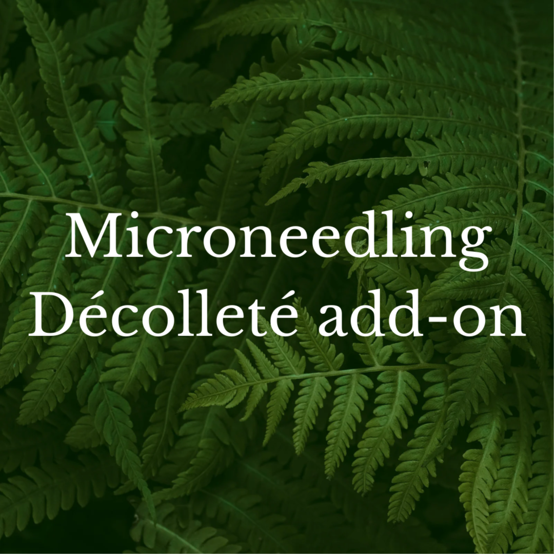 Microneedling Décolleté add-on at Jen Rio Advanced Esthetics in Castle Rock, CO