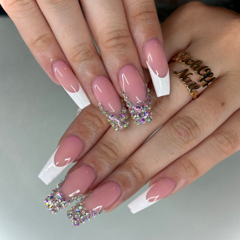 French Design at Nail District in Bluepoint, NY